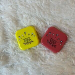 Hydrocolloid star and heart pimple patches.